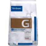 Virbac Digestive Support G1 3 kg es un alimento clínico para perros con alteraciones digestivas. Alta digestibilidad, soporte nutricional y recuperación efectiva del sistema gastrointestinal.