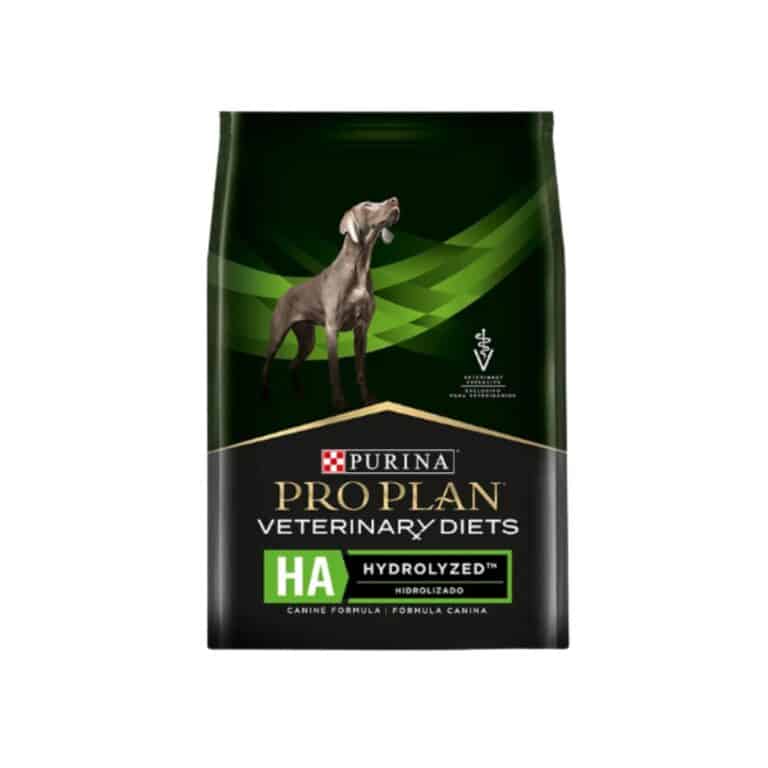 Compra Proplan Veterinary Diets HA Hypoallergenic 3kg para perros con alergias alimentarias. Fórmula hipoalergénica, ideal para piel sensible y salud digestiva.