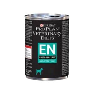 Apoya la salud digestiva de tu perro con Pro Plan EN Gastroenteric 400gr. Ideal para gastritis y problemas gastrointestinales. Apto para perros de todas las razas y edades.