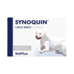 Synoquin EFA Razas Grandes ayuda a regenerar cartílago y fortalecer las articulaciones de tu perro. Ideal para razas grandes con tendencia a problemas articulares.