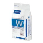 Veterinary HPM Weight W2 3 kg es un alimento dietético para perros con obesidad o diabetes. Baja energía, alta palatabilidad y control glucémico para una pérdida de peso efectiva y segura.