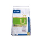 Virbac Cat Urology Struvite Dissolution 1.5 kg es un alimento dietético para gatos con cálculos de estruvita. Disuelve cristales y previene la formación de oxalato para una salud urinaria duradera.